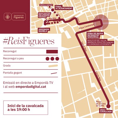 Mapa del recorregut