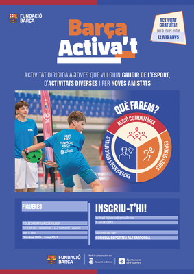 Nova edició del projecte Barça Activa’t a Figueres.