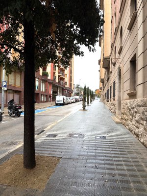 Pujada del Castell (tram Edifici Talaia)